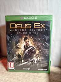 Xbox One Deus Ex Mankind Divided Day One Edition PL NOWA