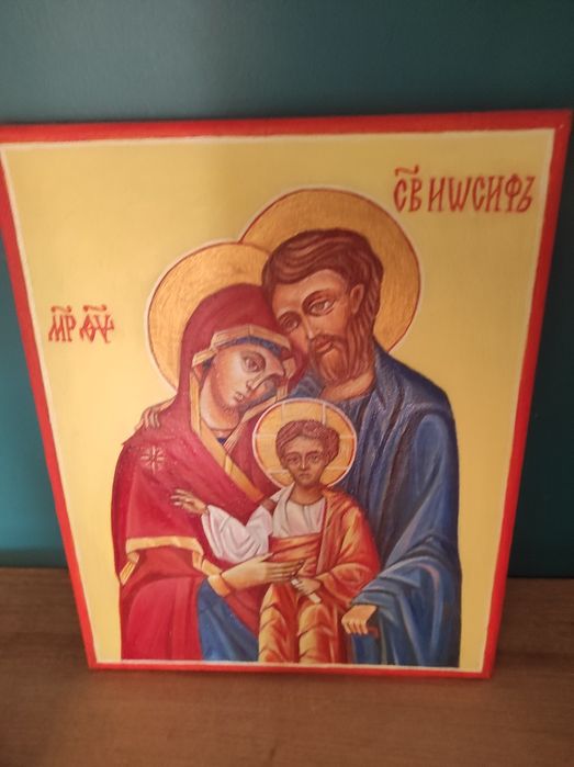 Obraz Świętej rodziny na płótnie
