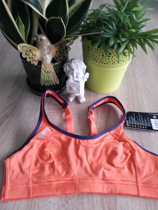 Shock Absorber biustonosz sportowy pomarańczowy fiolet 70A,65B,Xs,34