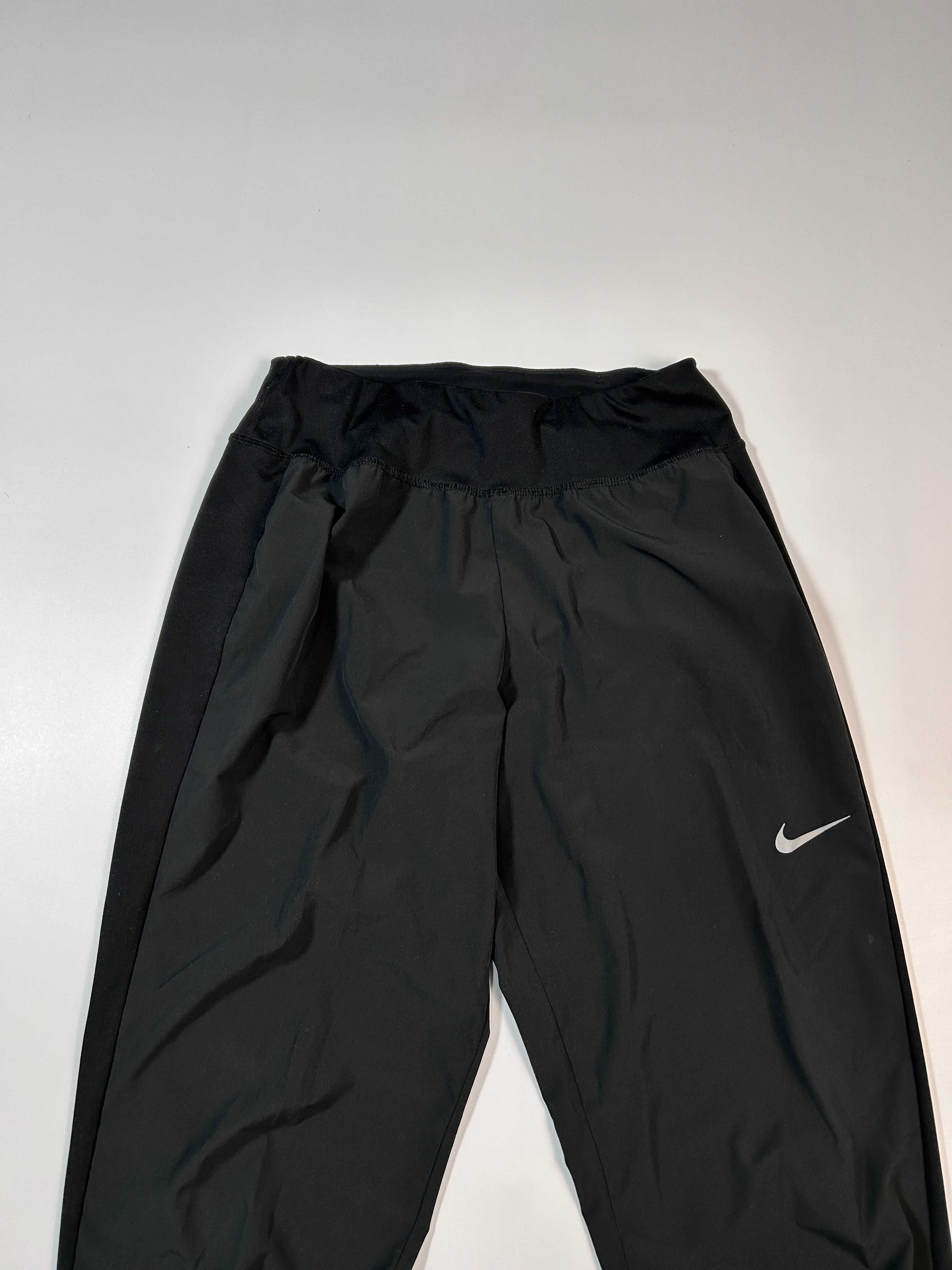 Vintage Nike Y2K Black Drill Baggy Track Pants