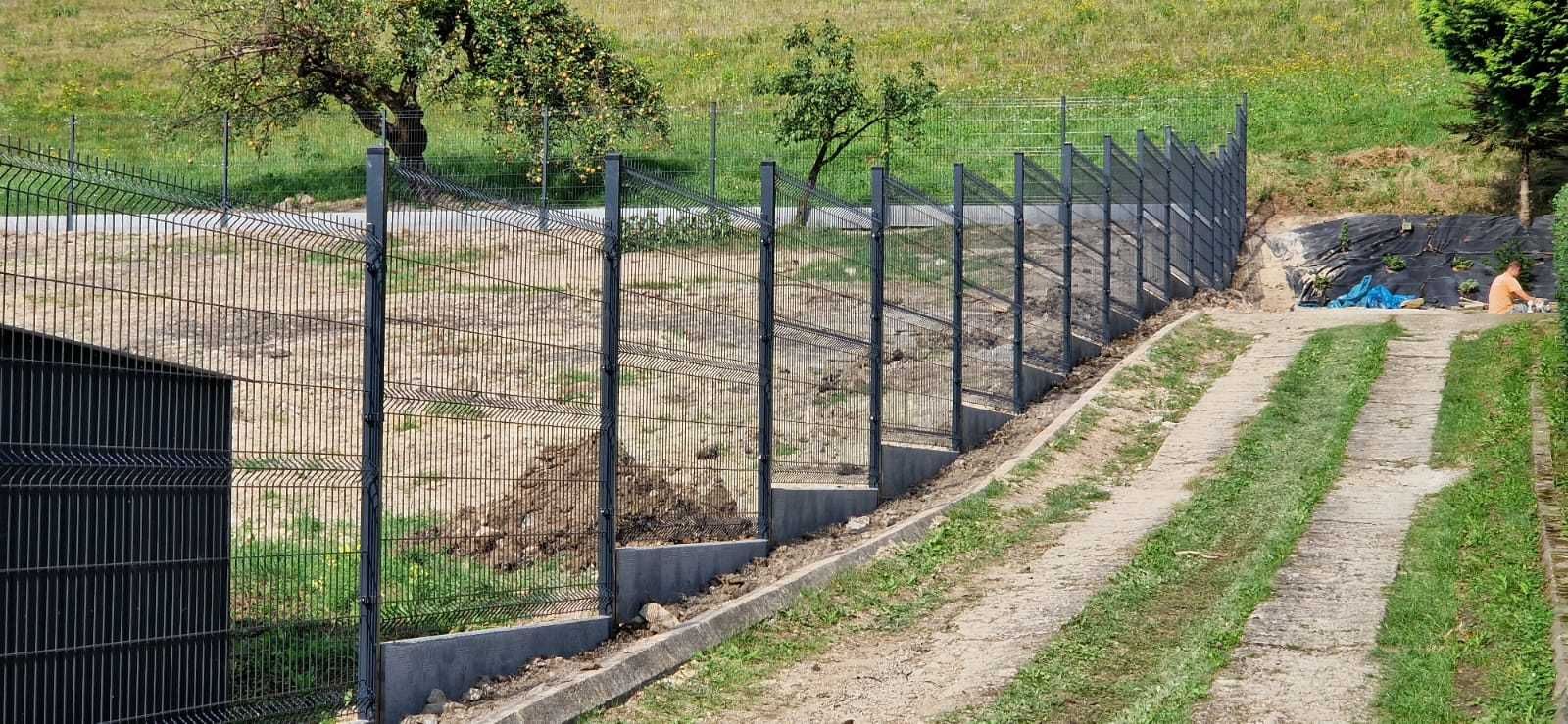 Ogrodzenia panelowe PRODUCENT komplet 52zł/mb gorlice