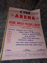 Plakat Cyrk Arena