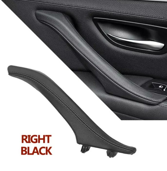Puxador Pegas moldura Apoio de braço Pele BMW Série 5