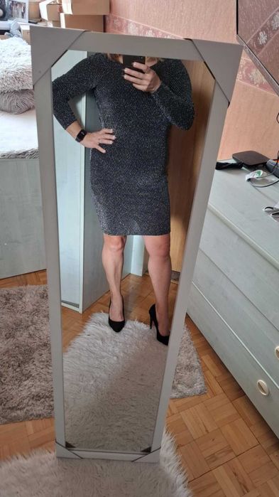 Piękna błyszcząca sukienka roz.34-40