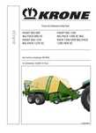 Instrukcja obsługi Prasa Krone Big Pack 890, 1270, 1290 PL