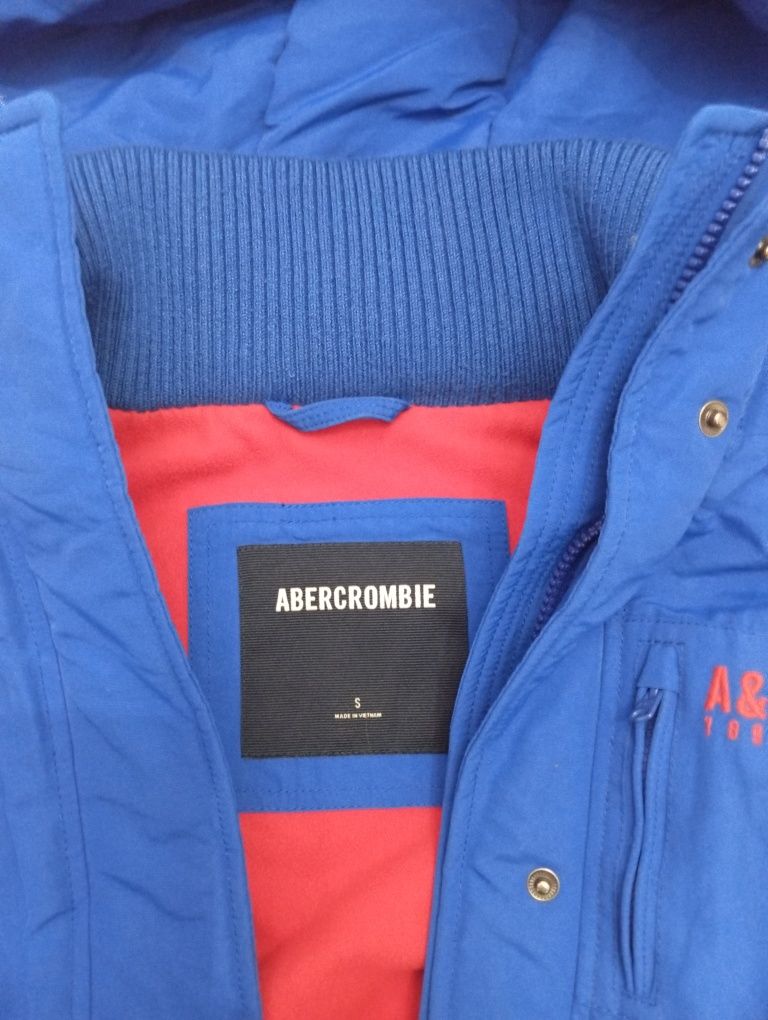 Abercrombie S kurtka zimowa ocieplana parka