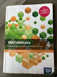 Podręcznik do matematyki nowa era Matematyka 4 zakres podstawowy i roz