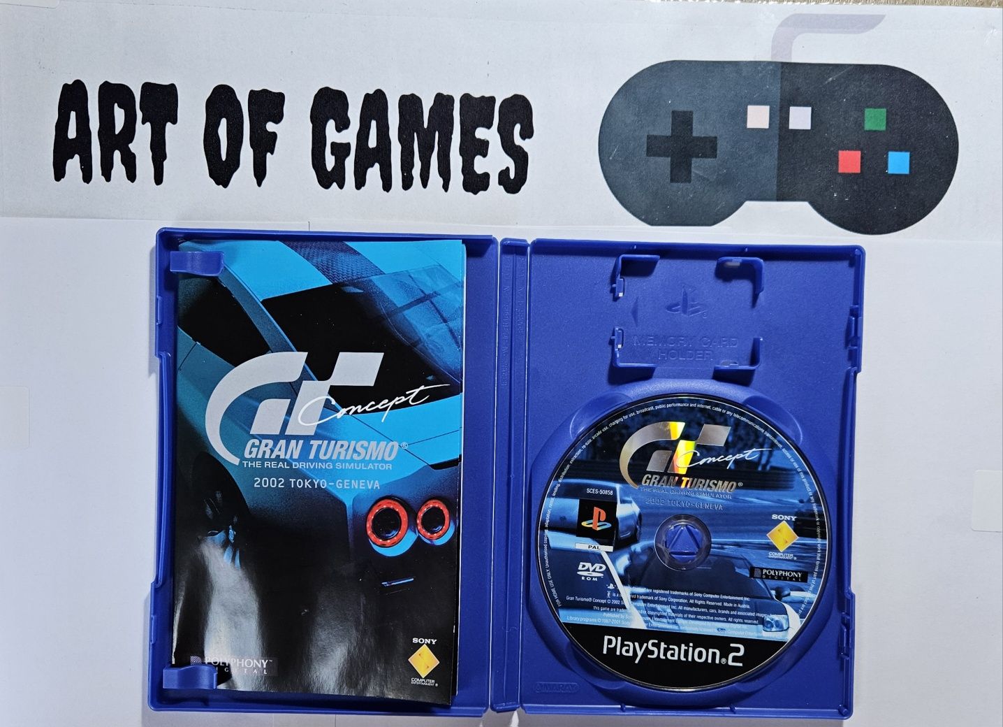 Gran Turismo Concept 2002 Tokyo Geneva Ps2 Playstation 2 Grand Turismo