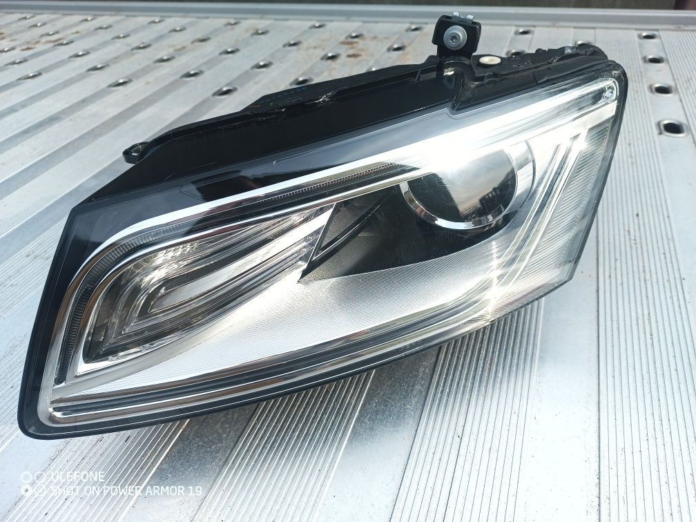 Przednia lewa lampa, reflektor Audi Q5  Lift BiXenon, nowa