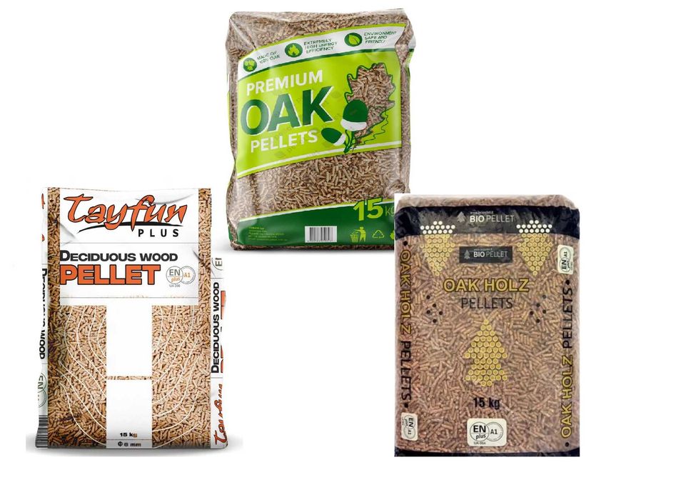 PELLET SOSNA I DĄB. 6mm. różne rodzaje