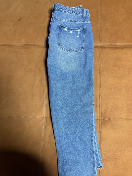 Джинсы рваные размер 14