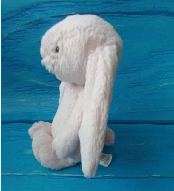 М'яка іграшка Блідо-рожевий зайчик фірми Jellycat