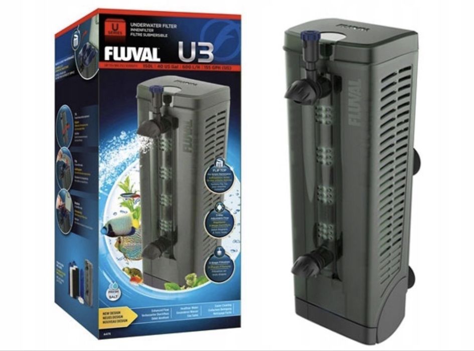 Filtr wewnetrzny Fluval U3 - 150 litrow