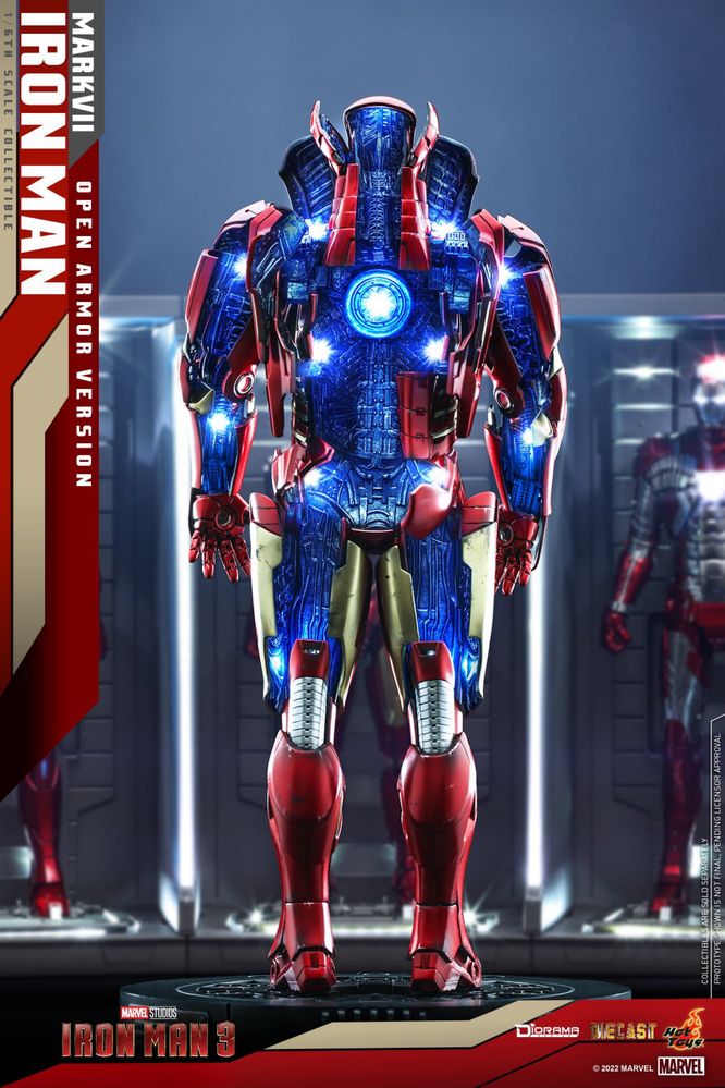 Фигурка 1/6 hot toys ds 4 D51 IRON MAN 3 – MARK VII OPEN ARMOR