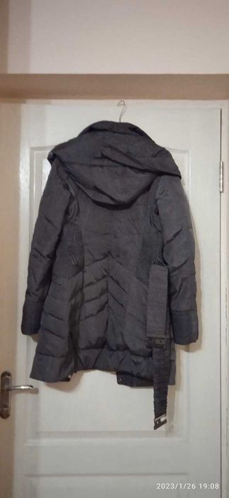 Пуховик зимовий Snow Beauty сірий