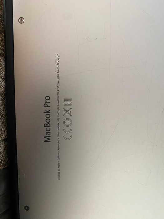 MacBook Apple Pro 13 A1502 (R34) - syndyk zaprasza do składania ofert