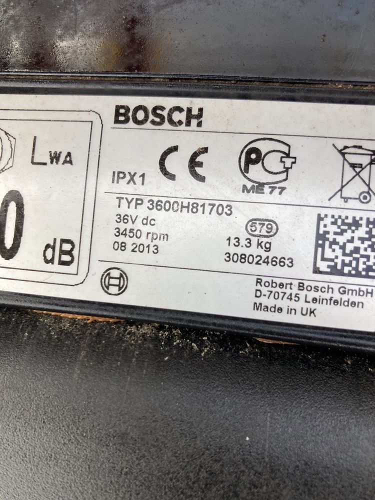 Kosiarka akumulatorowa Bosch Rotarak 37 Li 36 Volt