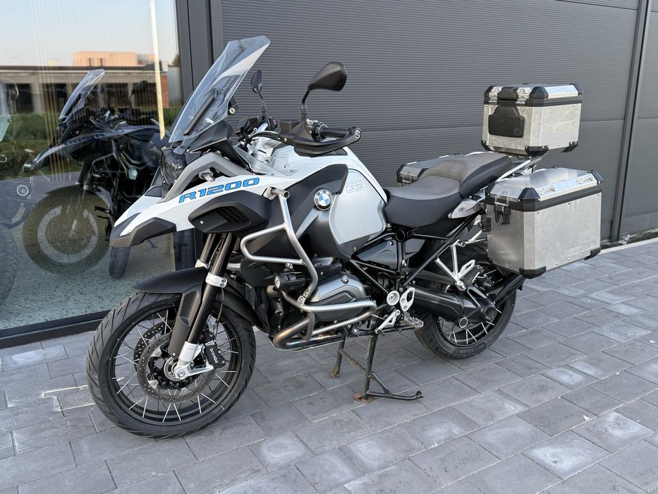 Bmw R1200gs adv adventure tylko 31 tys km z 2014 Niemcy ksiazka