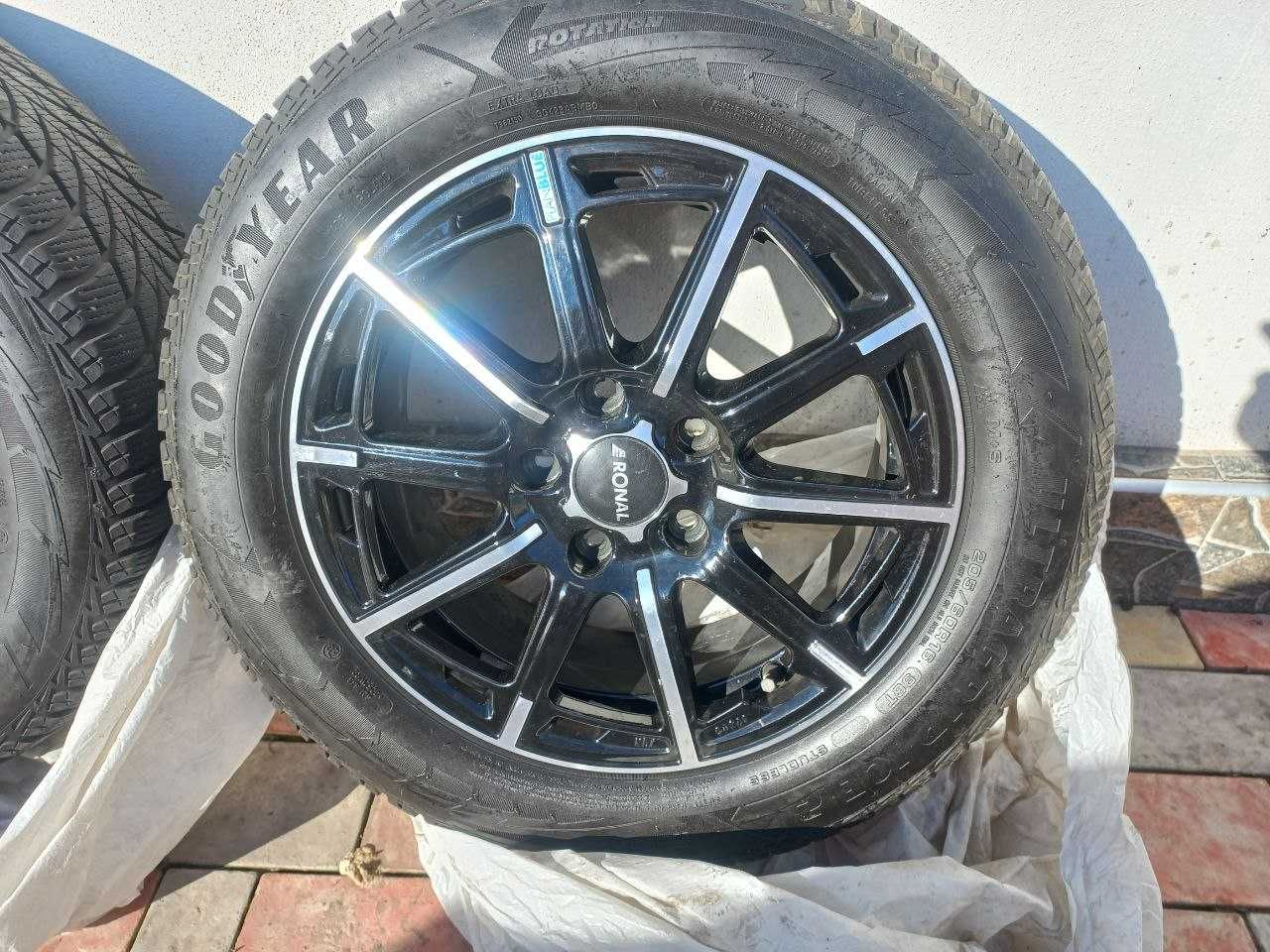 Диски RONAL R16 5x114.3 гума зима Good Year Ultragrip Ice 2 205/60 R16