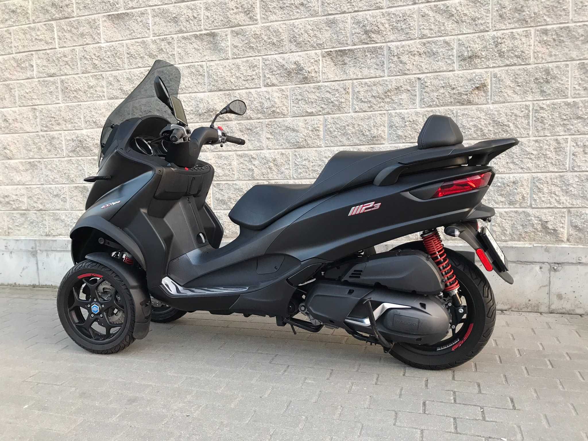 Piaggio MP3 400 HPE 2022r. platforma multimedialna GRATIS