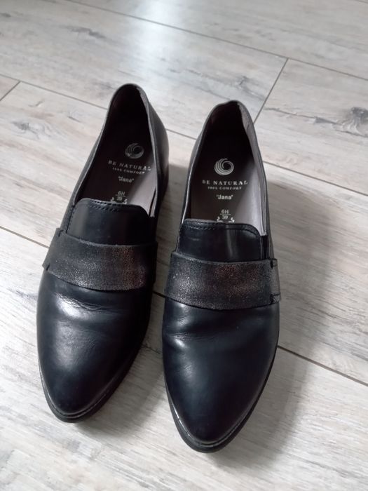 Buty, półbuty, mokasyny damskie. Skóra naturalna. 39/40