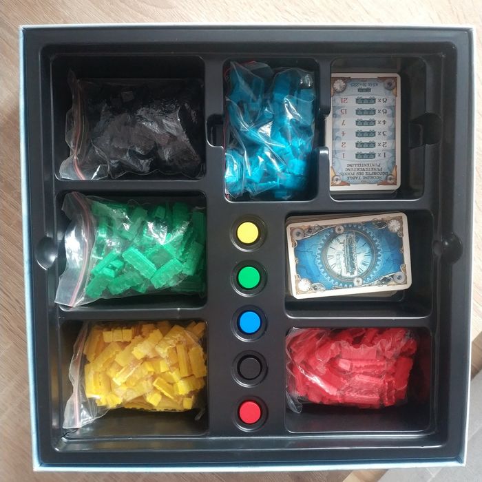 Gra planszowa "Wsiąść do pociągu Europa" wersja francuska