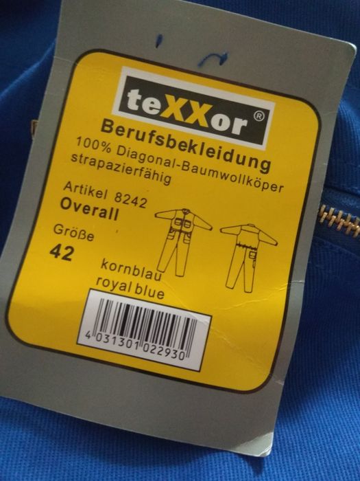 42:Texxor kombinezon roboczy