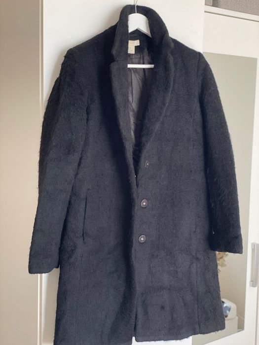 Зимове  жіноче вовняне пальто H&M, 36/S розмір