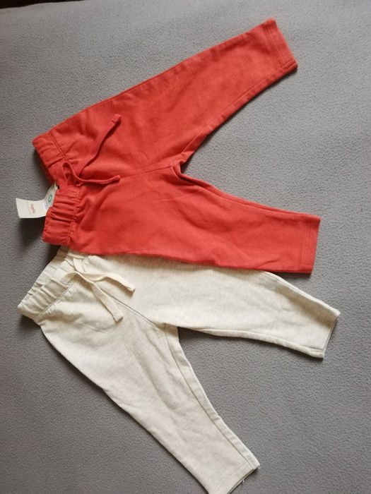 2x spodenki dresowe niemowlęce Lupilu 68cm