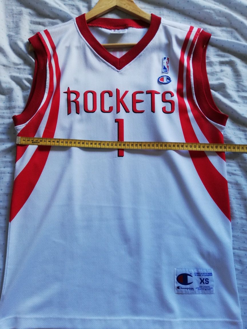 Jersey da NBA OFICIAL - Tracy McGrady, Rockets (portes grátis)