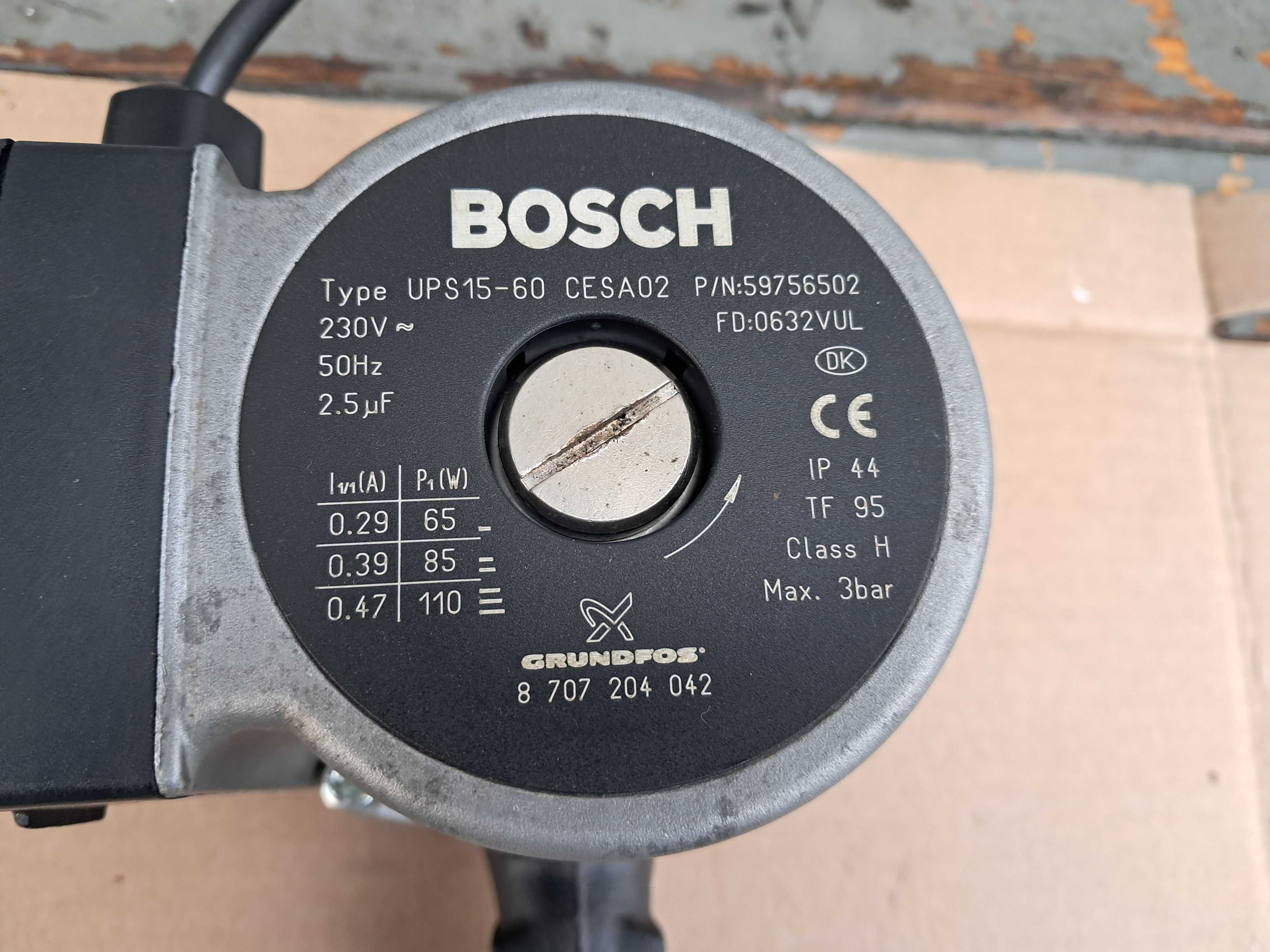 Pompa obiegowa Bosch Grundfos do, pieca, kotła, ogrzewania. Wysyłka
