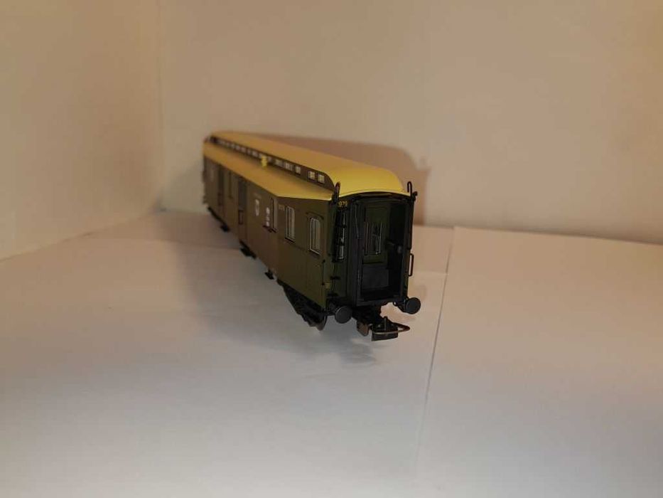 Поштовий 4-вісний вагон. Серія Deutsche Post. Piko 53320 AC. Піко 1:87