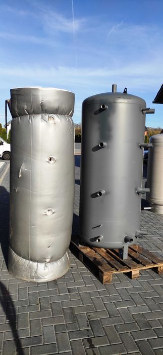 Bufor kombinowany 1000 L wężownica CWU nierdzewna TWL