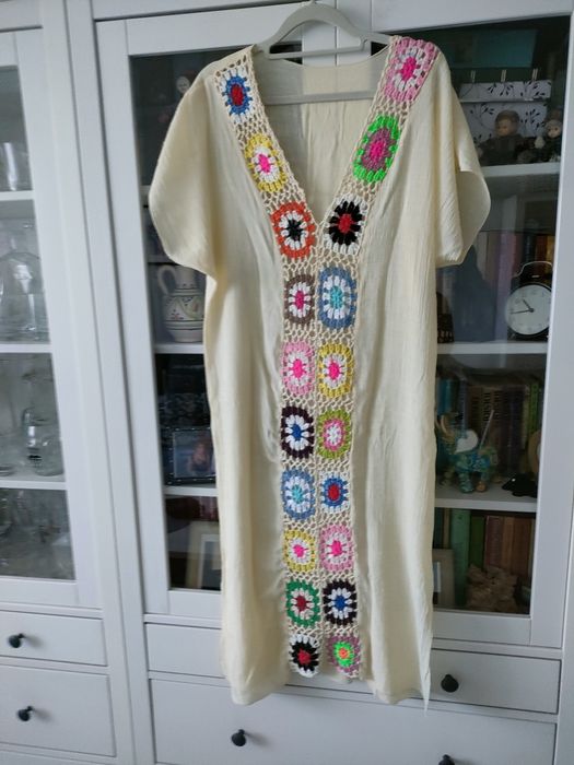 Sukienka plażowa rozm XL