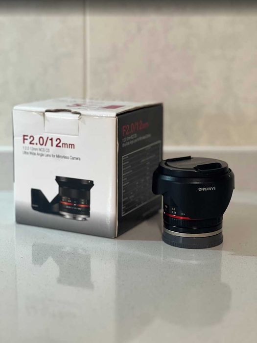 Samyang 12mm f/2 NCS CS - Sony E-Mount (+ BARATA OLX)