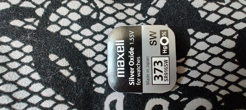 Nowa bateria zegarkowa SR916SW 373 Maxwell Made in Japan