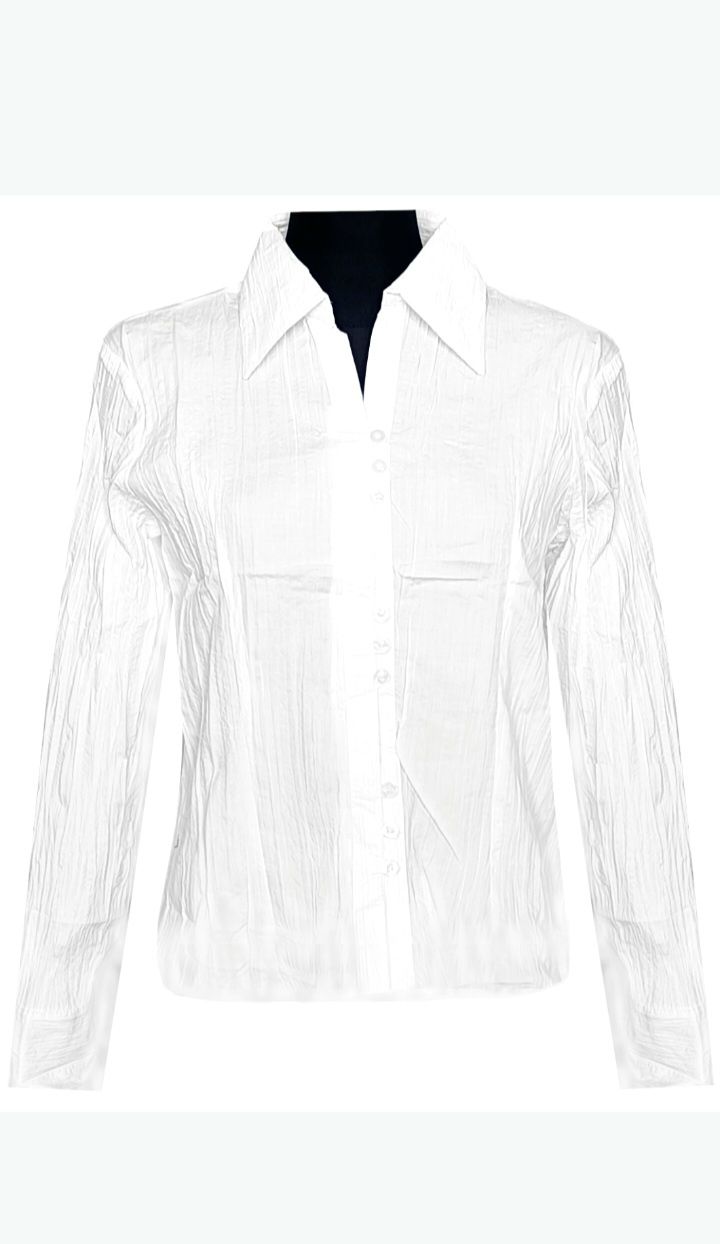 OKAZJA Nowa bawełniana biała koszula bluzka bawełna wiosna 36 s 34 xs
