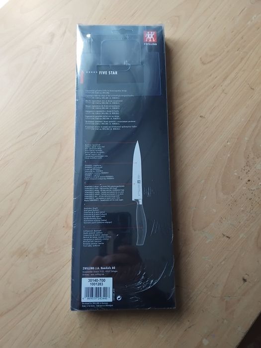 Komplet 3 noży kuchennych ZWILLING Five Star