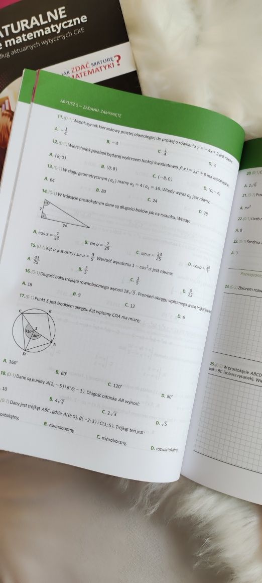 Zestaw Jak zdać maturę z matematyki ? Poziom podstawowy
