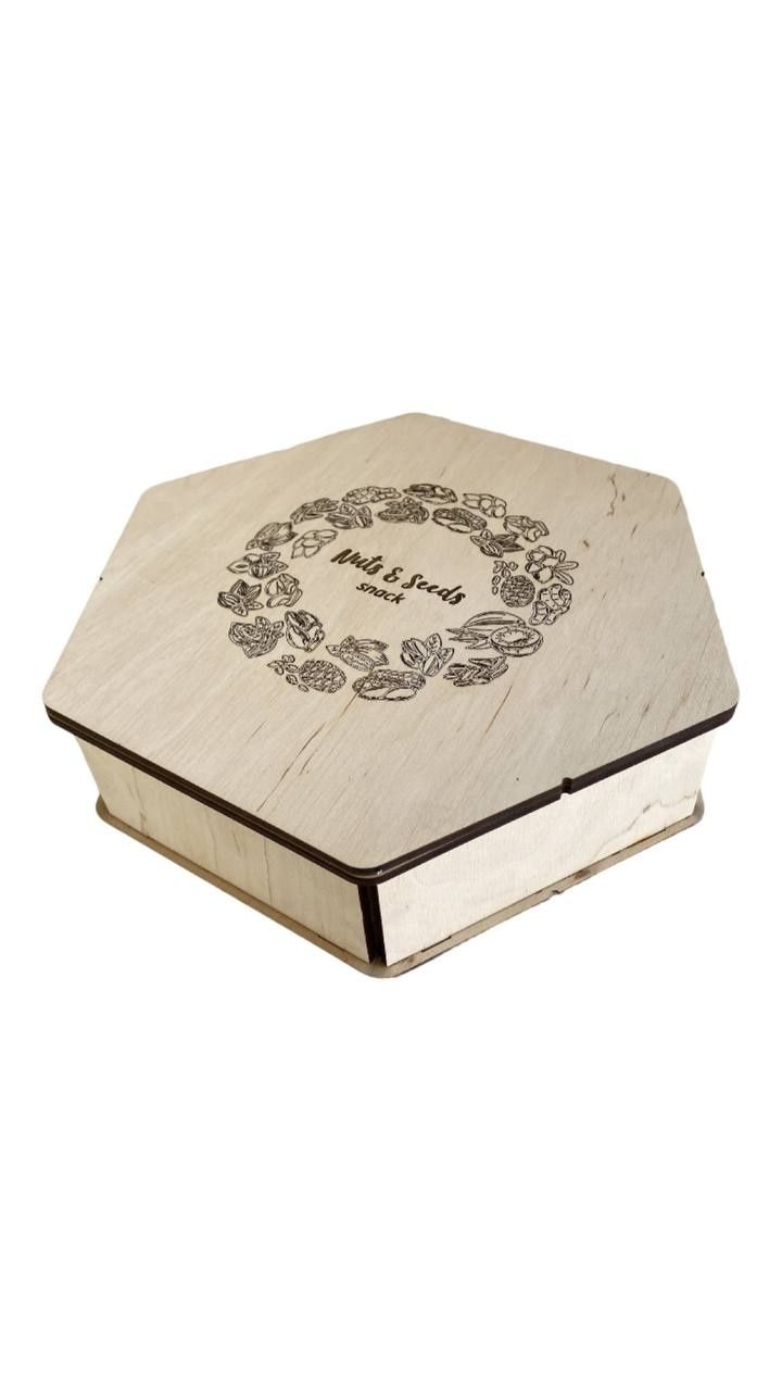 Коробка дерев'яна,  подарункова упаковка, коробка з фанери