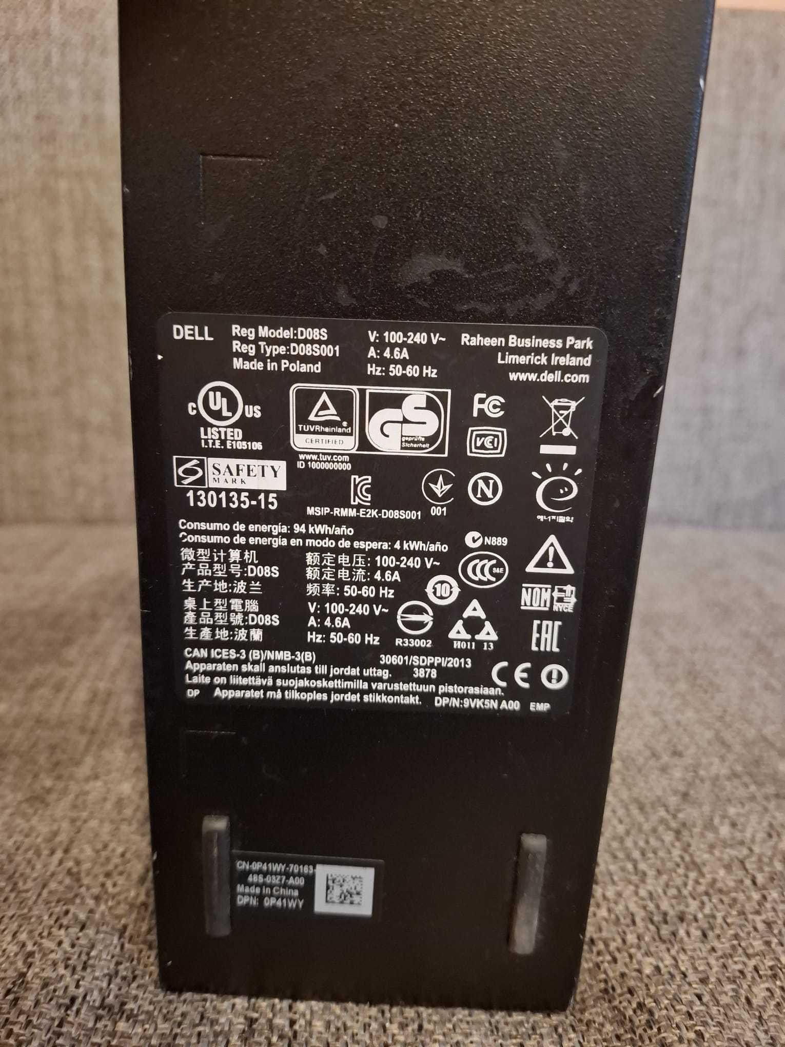 Komputer DELL OPTIPLEX 3020 + monitor SAMSUNS SyncMaster 710n