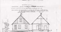 dom do przeniesienia z bala dwukondygnacyjny międzywojenny 1926 r.
