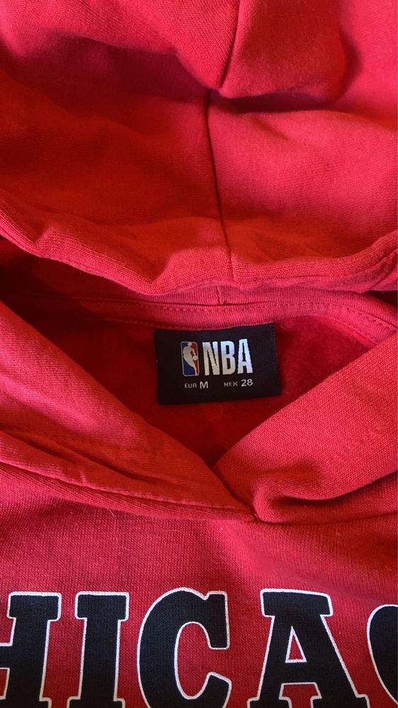 Sweat vermelha dos chicago bulls