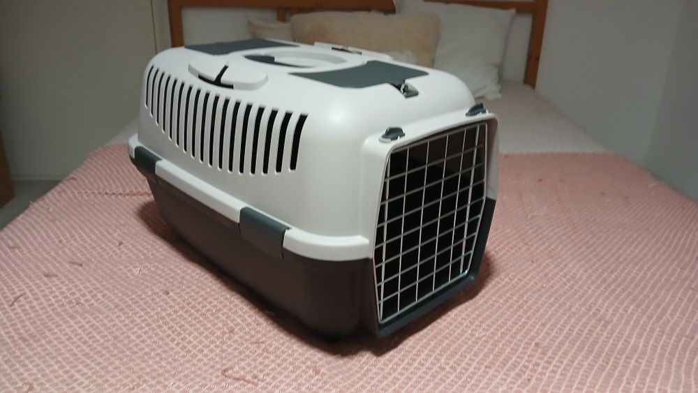 Caixa transportadora para animais grande