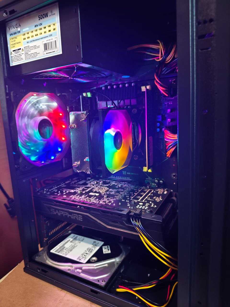 Ігровий ПК 12 ядер:Xeon 2650v4/16Gb DDR4/RX 470 4gb/SSD M2 256+HDD 320
