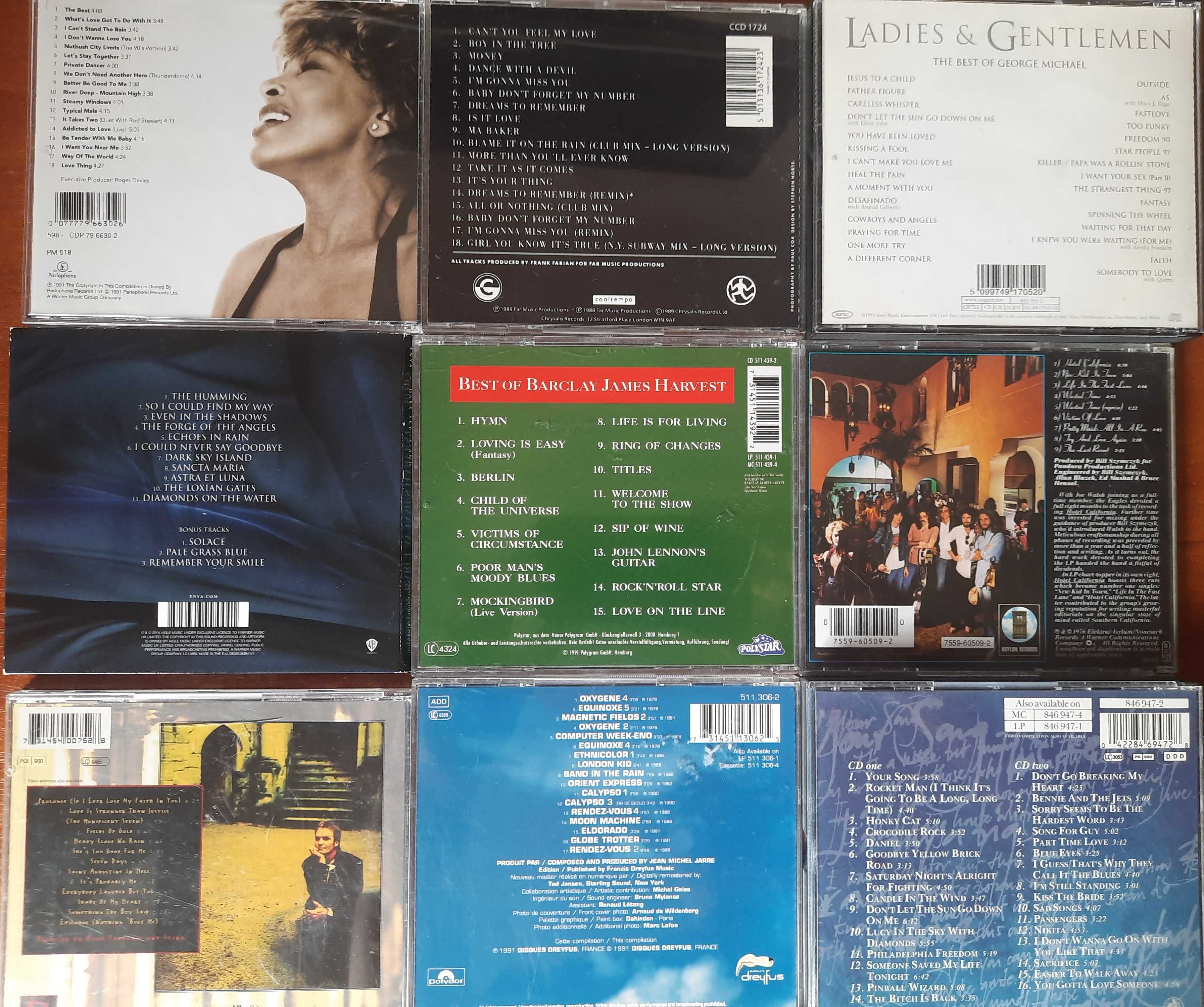 CD (Audio) Milli Vanilli John Sting Jarre Enya Boney M Fox Sandra