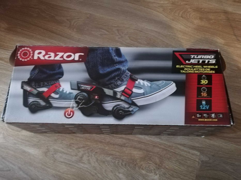 Patins elétricos para sapatilhas
Turbo Jetts