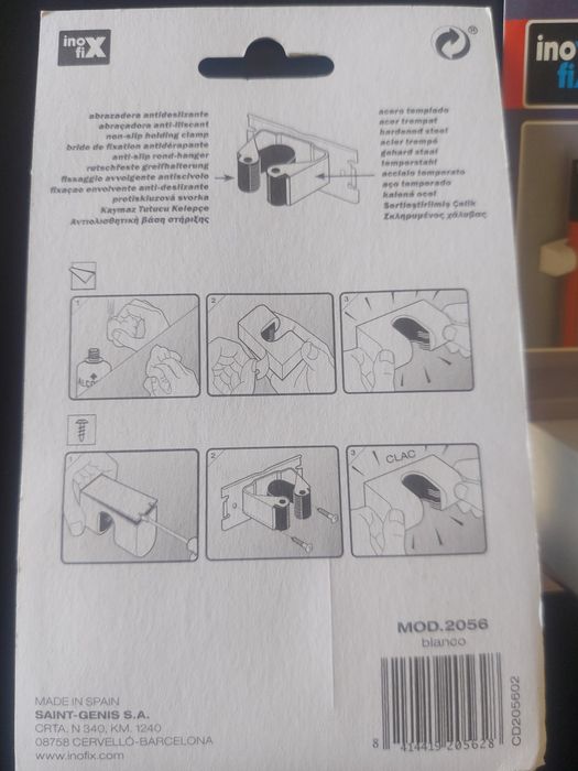 3 Cabides de vassouras autocolantes - Leroy Merlin