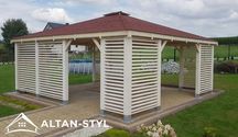 Altany, altanka, wiaty, altanka ogrodowa NADIA 5x5m PRODUCENT