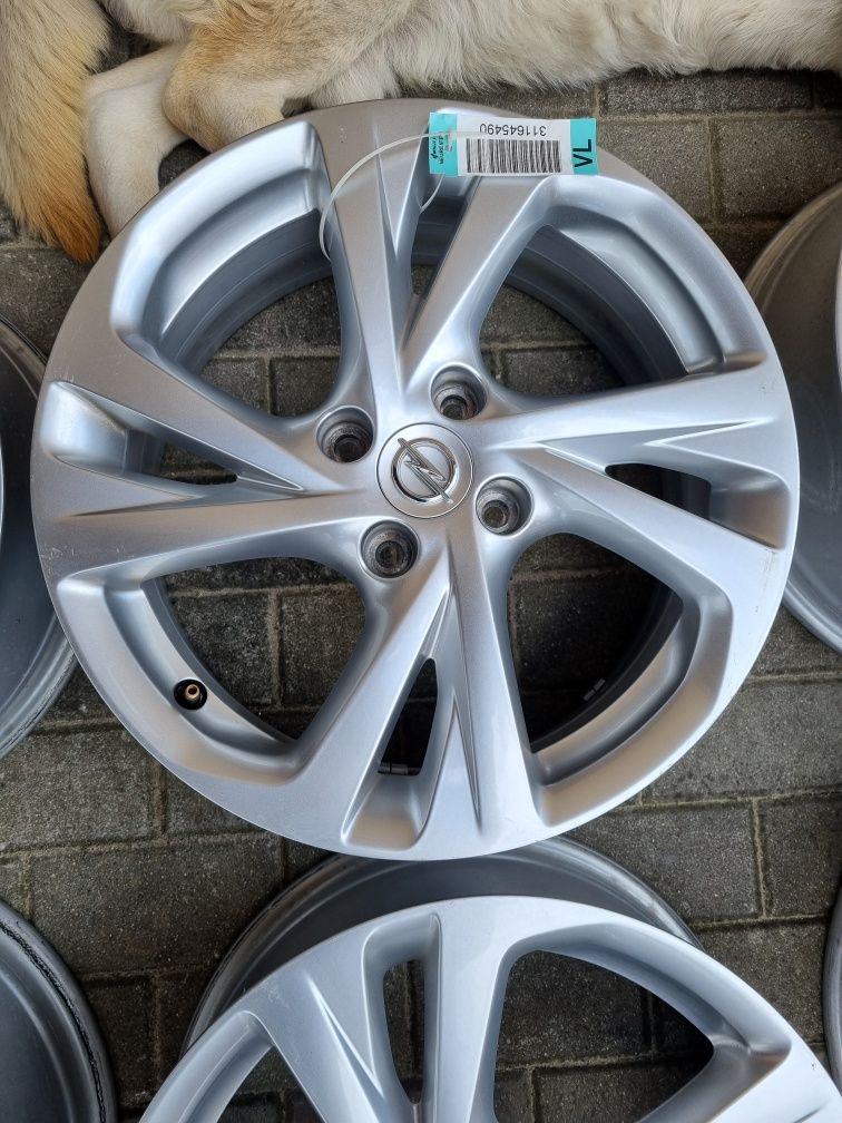 Oryginalne Alufelgi  17"  Opel 4x108 ET 38